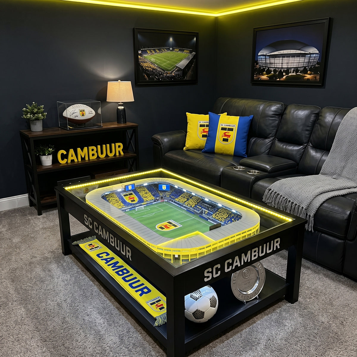 Eredivisie stadion salontafel - Cambuur
