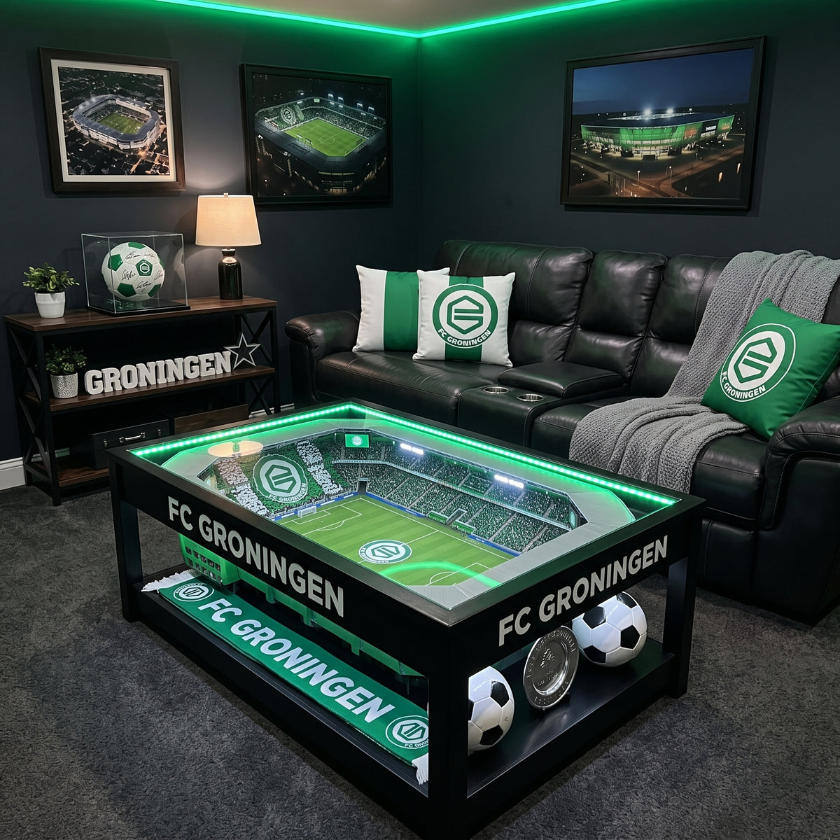 Eredivisie stadion salontafel - Groningen