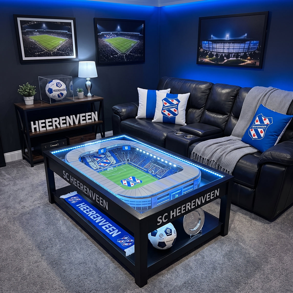 Eredivisie stadion salontafel - Heerenveen