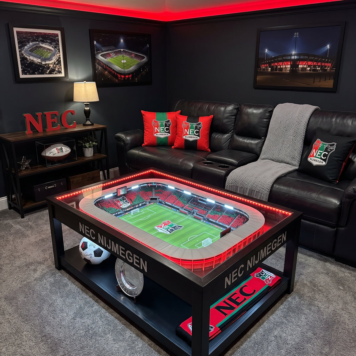 Eredivisie stadion salontafel - NEC