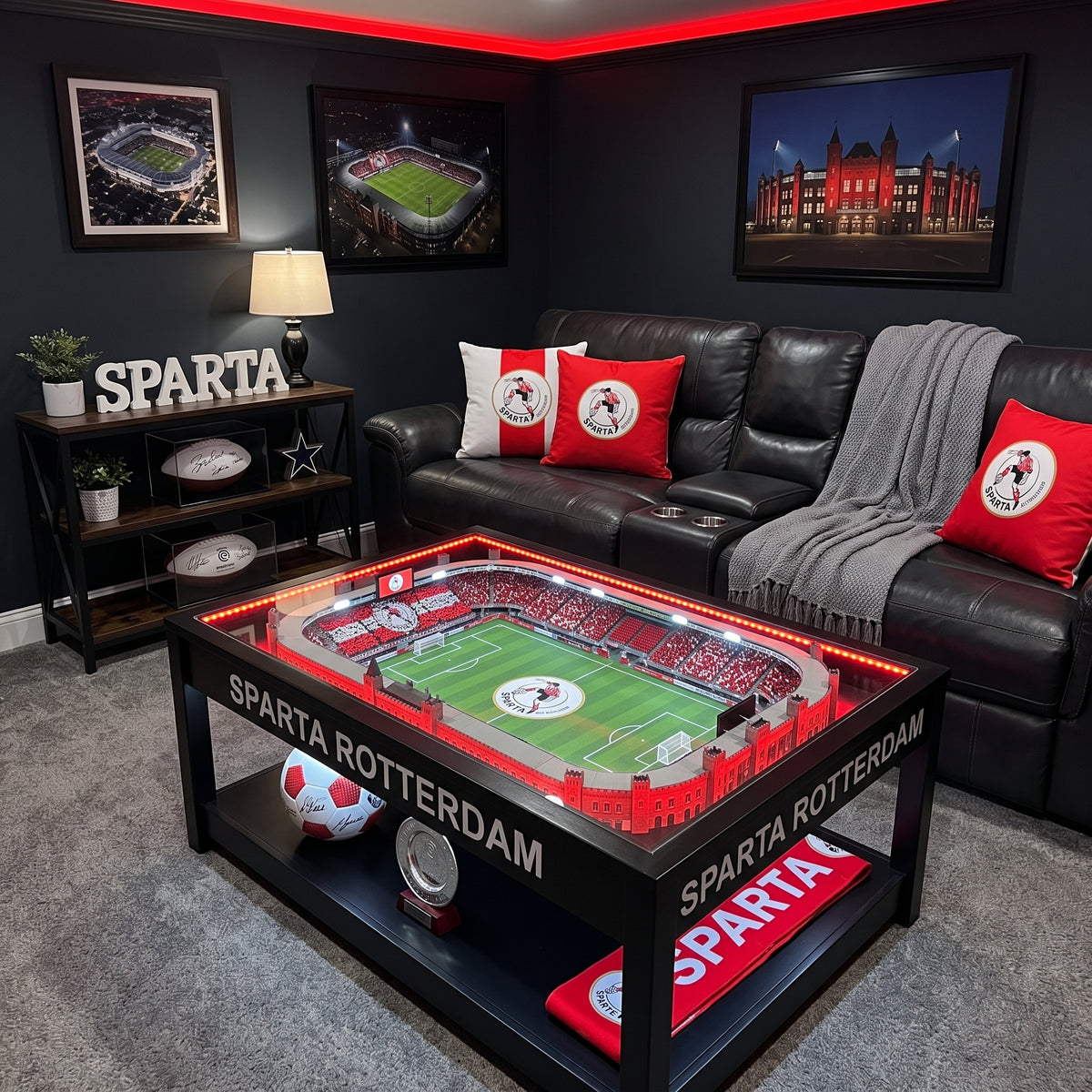 Eredivisie stadion salontafel - Sparta Rotterdam