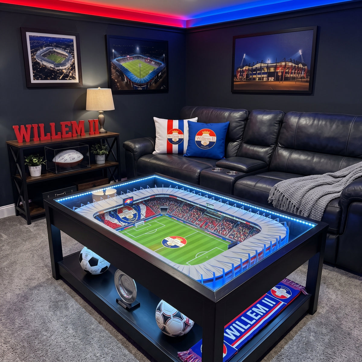 Eredivisie stadion salontafel - Willem II